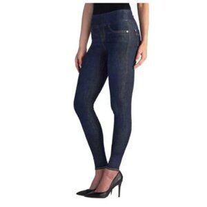 ROCK & REPUBLIC Jeans Size 12 Fever Slimming Denim RX Pull on R011835 Dark Wash